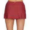 Sunsets Women's Tuscan Red Sporty Skirted Bikini Bottom - 40B-TUSRE -Swimsuits Popular Store unnamed file 9473