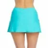 Sunsets Women's Seaside Aqua Sporty Skirted Bikini Bottom - 40B-SEAAQ -Swimsuits Popular Store unnamed file 9474