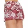 Sunsets Women's Hawaiian Hideaway Sporty Skirted Bikini Bottom - 40B-HAWHI -Swimsuits Popular Store unnamed file 9480