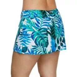 Sunsets Women's Seascape Sporty Skirted Bikini Bottom - 40B-SEASC