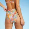 Juniors' High Leg High Waist Bikini Bottom - Xhilaration™ Floral Print -Swimsuits Popular Store unnamed file 950