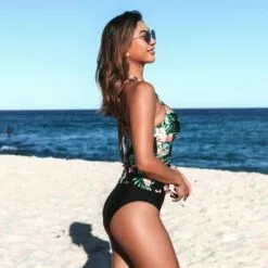 Women's Floral Tankini Swimsuit Ruched Crisscross Wrapped Bathing Suit-Cupshe 10 Women's Floral Tankini Swimsuit Ruched Crisscross Wrapped Bathing Suit-Cupshe -Swimsuits Popular Store unnamed file 9549