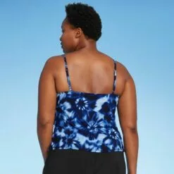 Women's Printed Tiered Tankini Top - Aqua Green® Animal Print -Swimsuits Popular Store unnamed file 9603