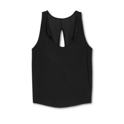 Women's Tie Back Tankini Top - Kona Sol™ Black 7 Women's Tie Back Tankini Top - Kona Sol™ Black - Image 5
