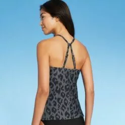 Women's High Neck Tankini Top - Kona Sol™ Green