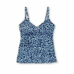 Women's Tiered Tankini Top - Kona Sol™ Navy -Swimsuits Popular Store unnamed file 9818
