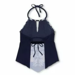 Women's Split Neck High Neck Tankini Top - Kona Sol™ Animal Print 11 Women's Split Neck High Neck Tankini Top - Kona Sol™ Animal Print -Swimsuits Popular Store unnamed file 9839