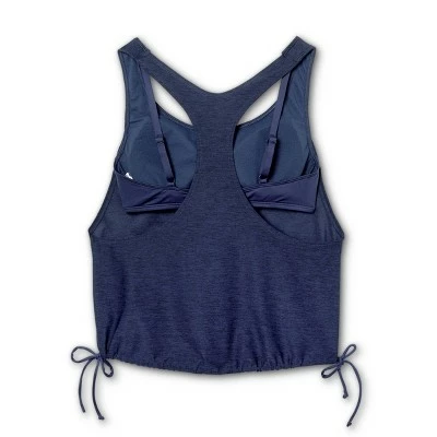 Women's Side-Tie Tankini Top - Kona Sol™ Oxford Blue 7 Women's Side-Tie Tankini Top - Kona Sol™ Oxford Blue - Image 5