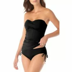 Anne Cole - Women's Twist Front Bandeaukini Swim Top