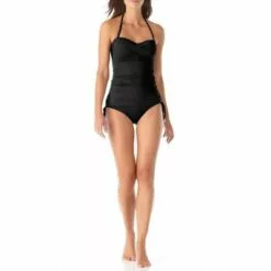Anne Cole - Women's Twist Front Bandeaukini Swim Top -Swimsuits Popular Store unnamed file 9865