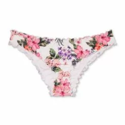 Women's Ruffle Cheeky Bikini Bottom - Shade & Shore™ White Tropical Print 17 Women's Ruffle Cheeky Bikini Bottom - Shade & Shore™ White Tropical Print -Swimsuits Popular Store unnamed file 993