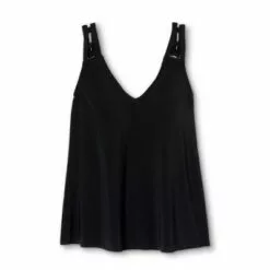 Women's Cut Out Strap Tankini Top - Aqua Green® Black -Swimsuits Popular Store unnamed file 9938